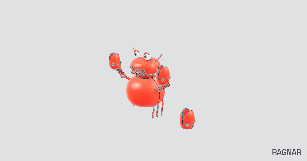 Sebastian Crab Puppet