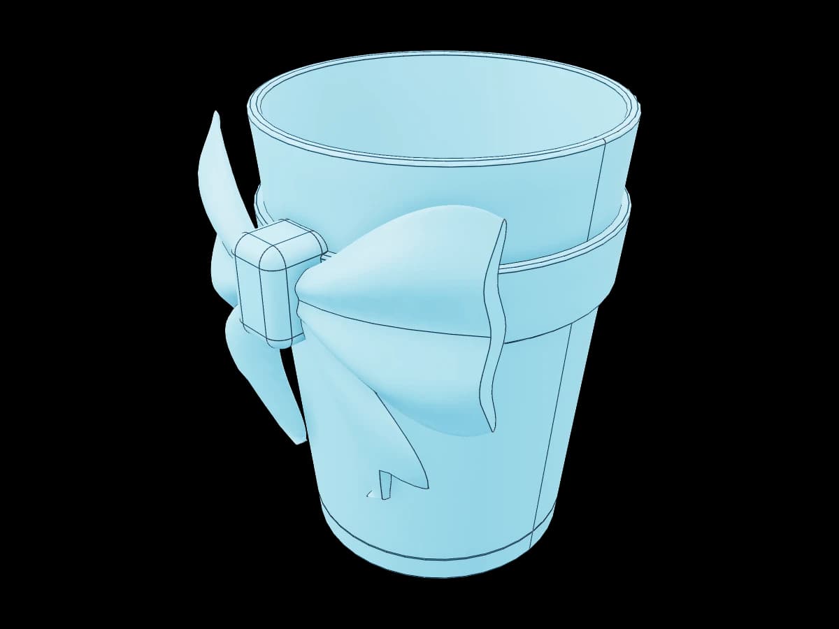 Cylindrical Drinking Cup