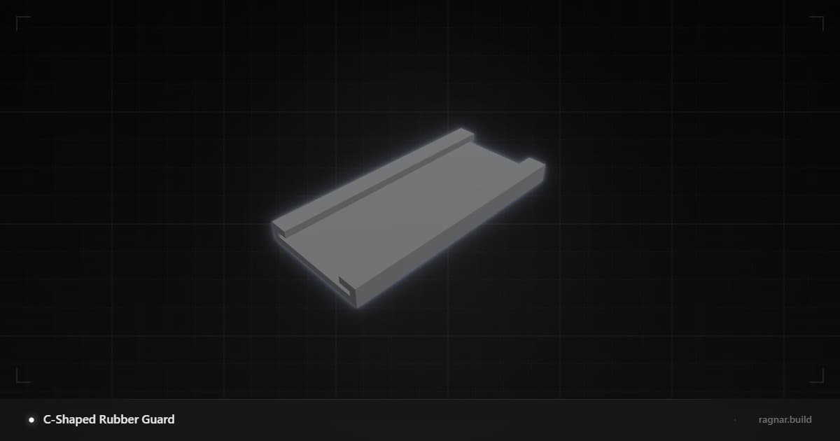 C-Shaped Rubber Guard