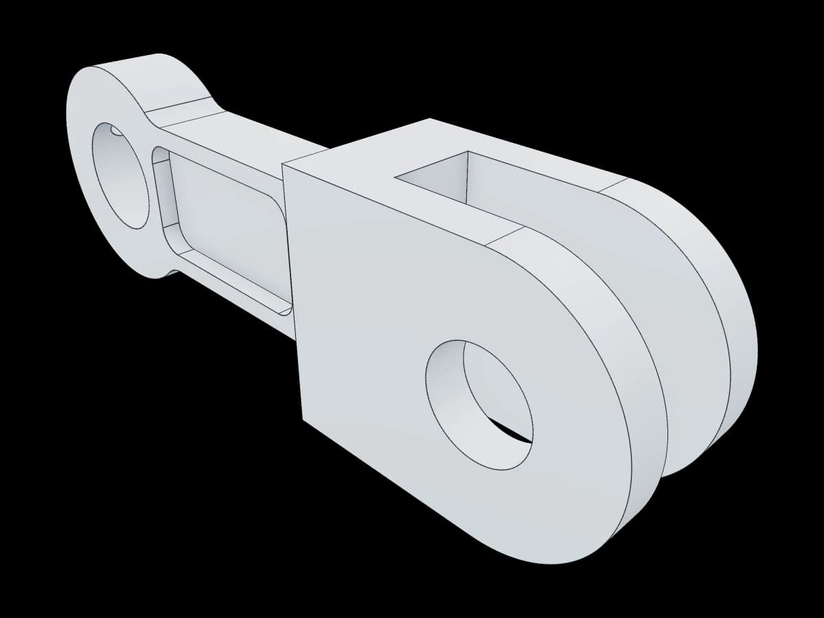 Eye-Clevis Link Model