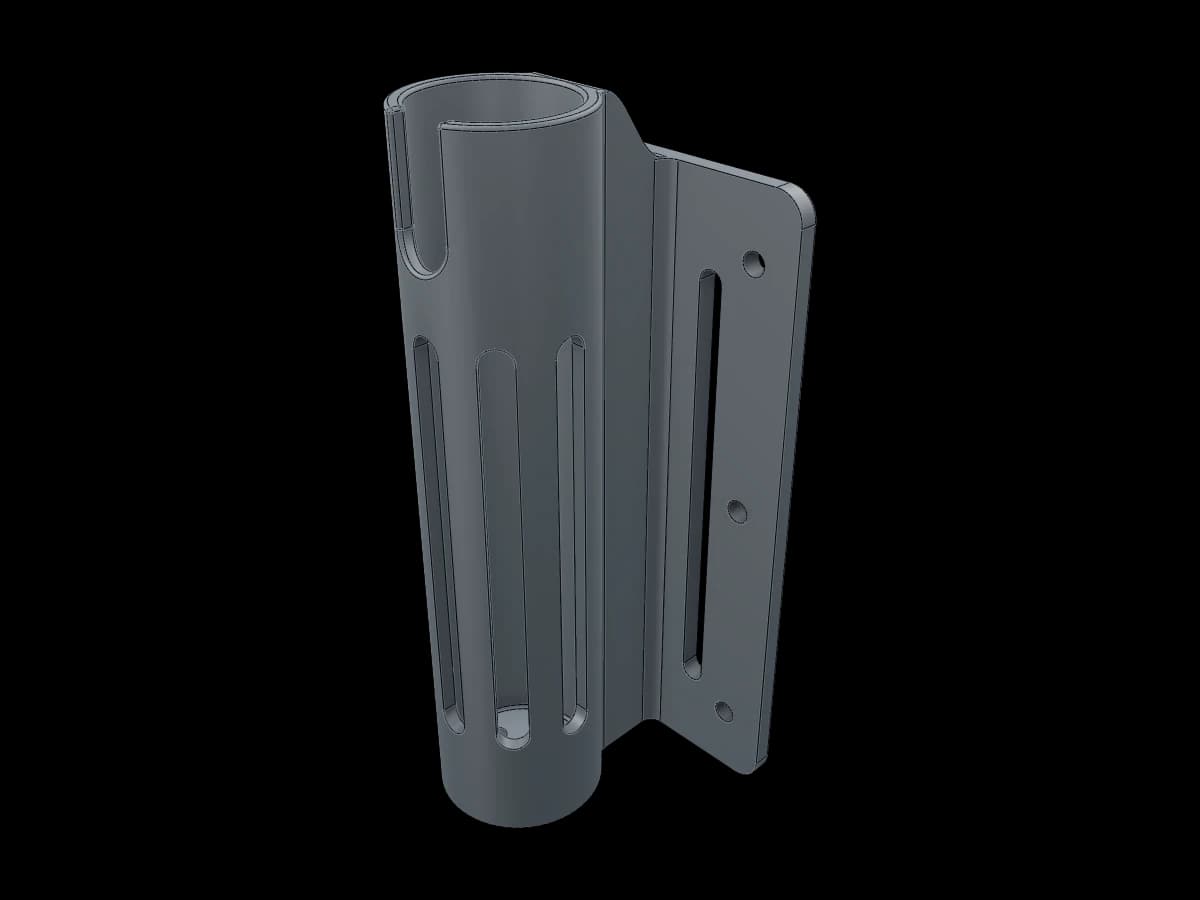 ATV Fender Cup Holder