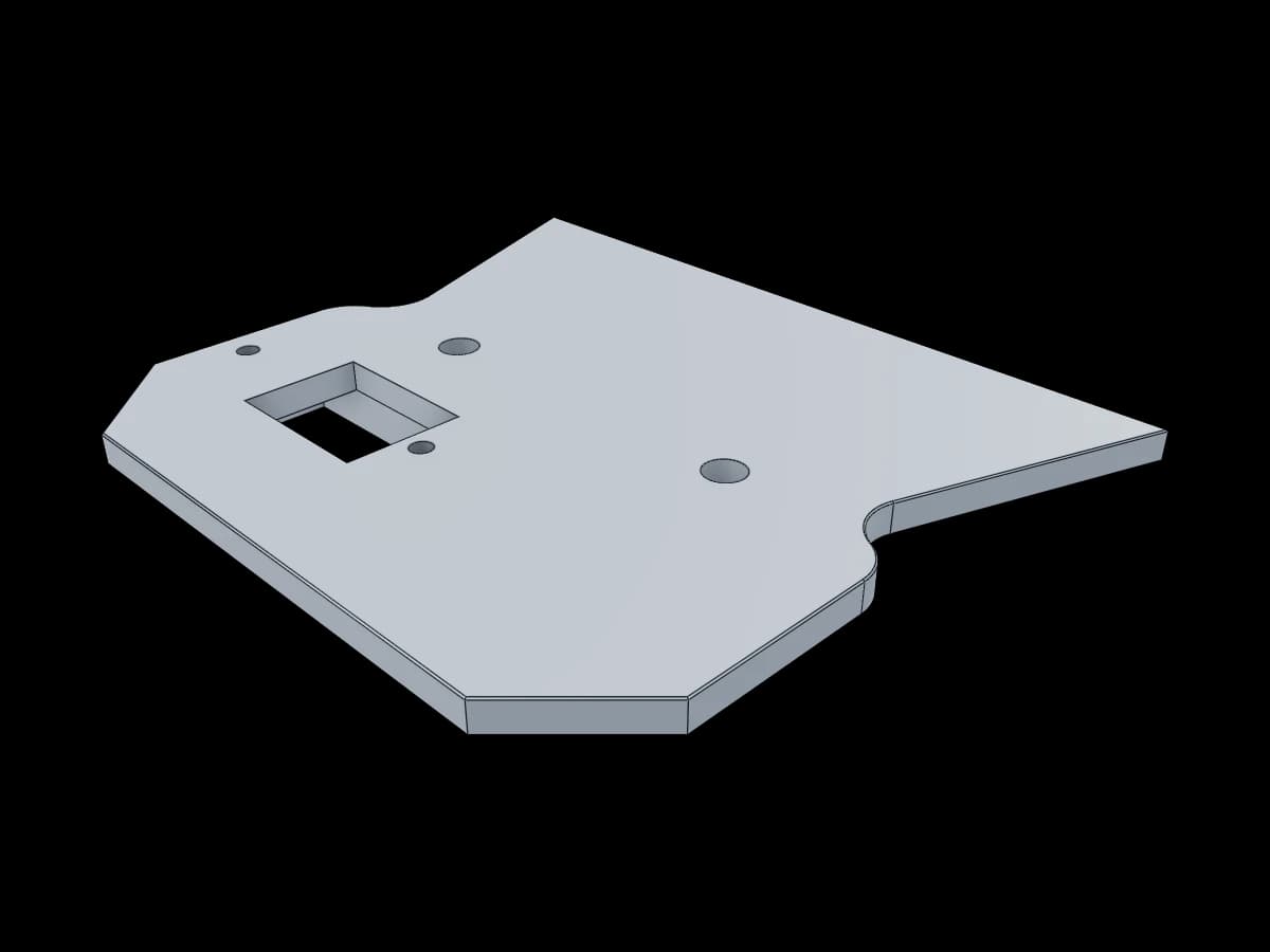Parametric Mounting Back Plate
