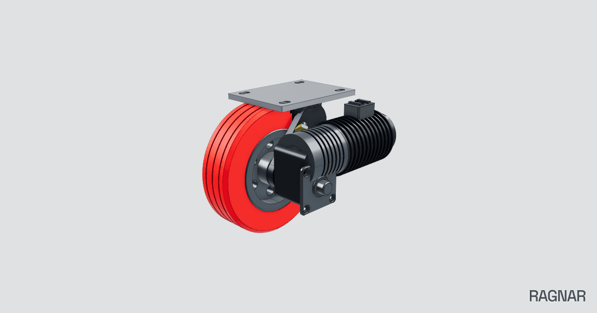 Motorized Swivel Caster