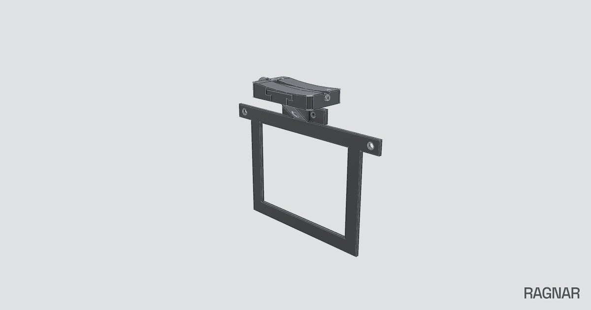 Removable motorcycle plate holder