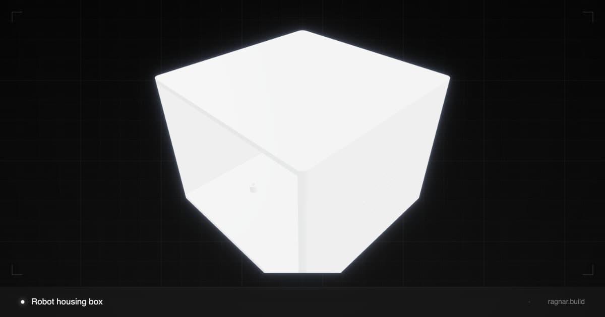 Robot housing box