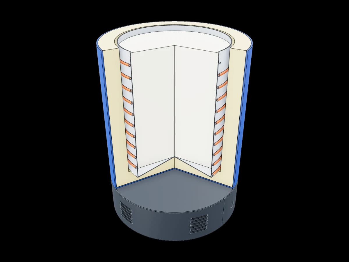 Hybrid Milk Cooling Can