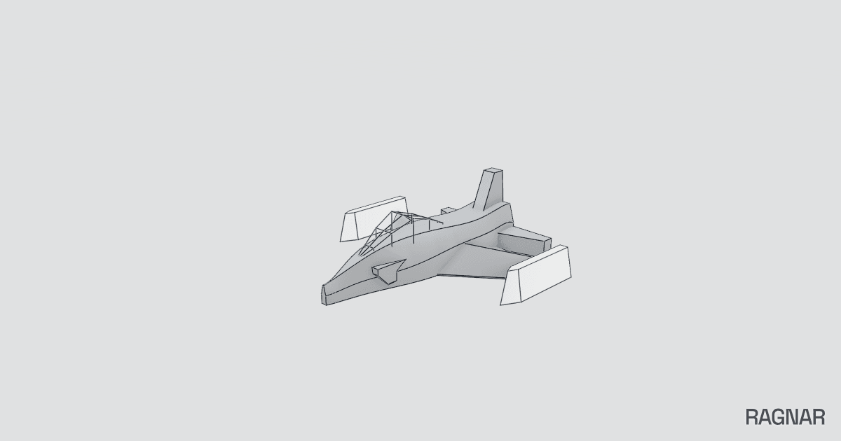 Mini F-16 Jet