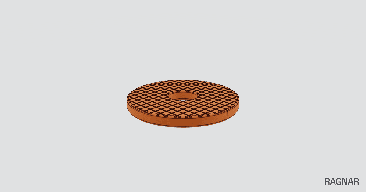 Round swing seat