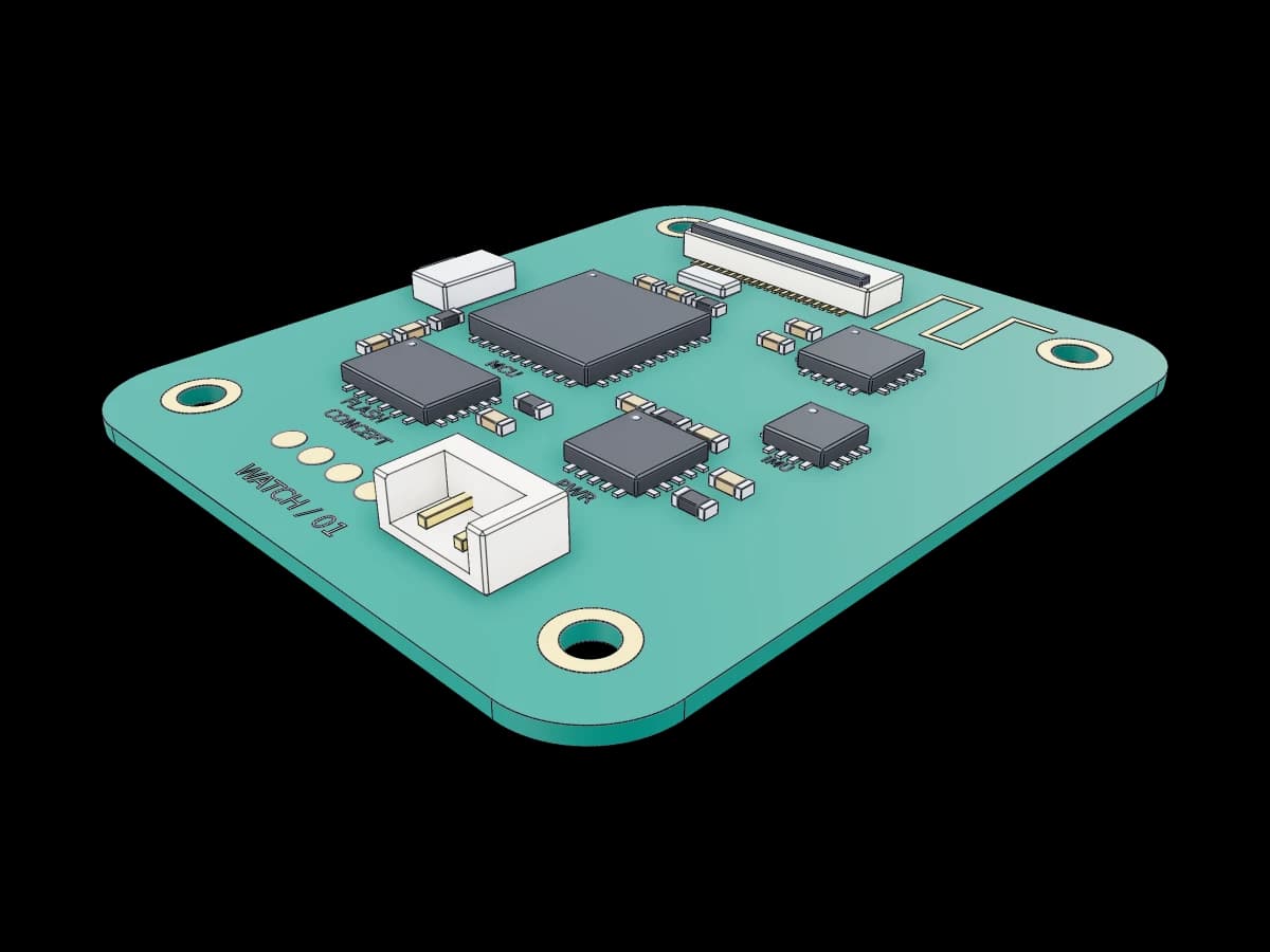 Smartwatch Printed Circuit Board