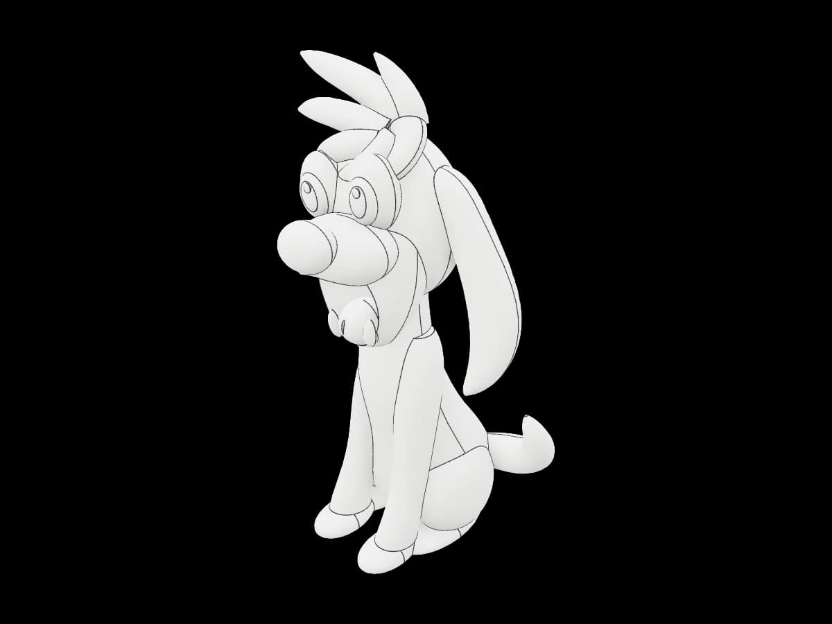 Little Dog Figure