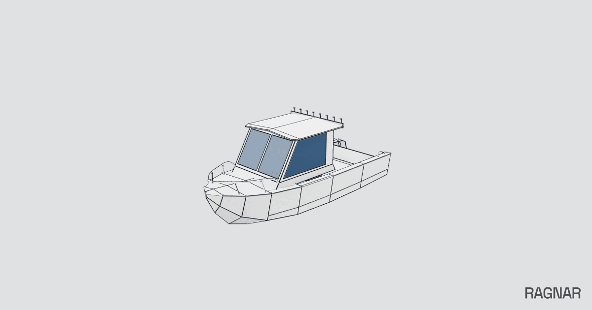 Aluminum Fishing Boat