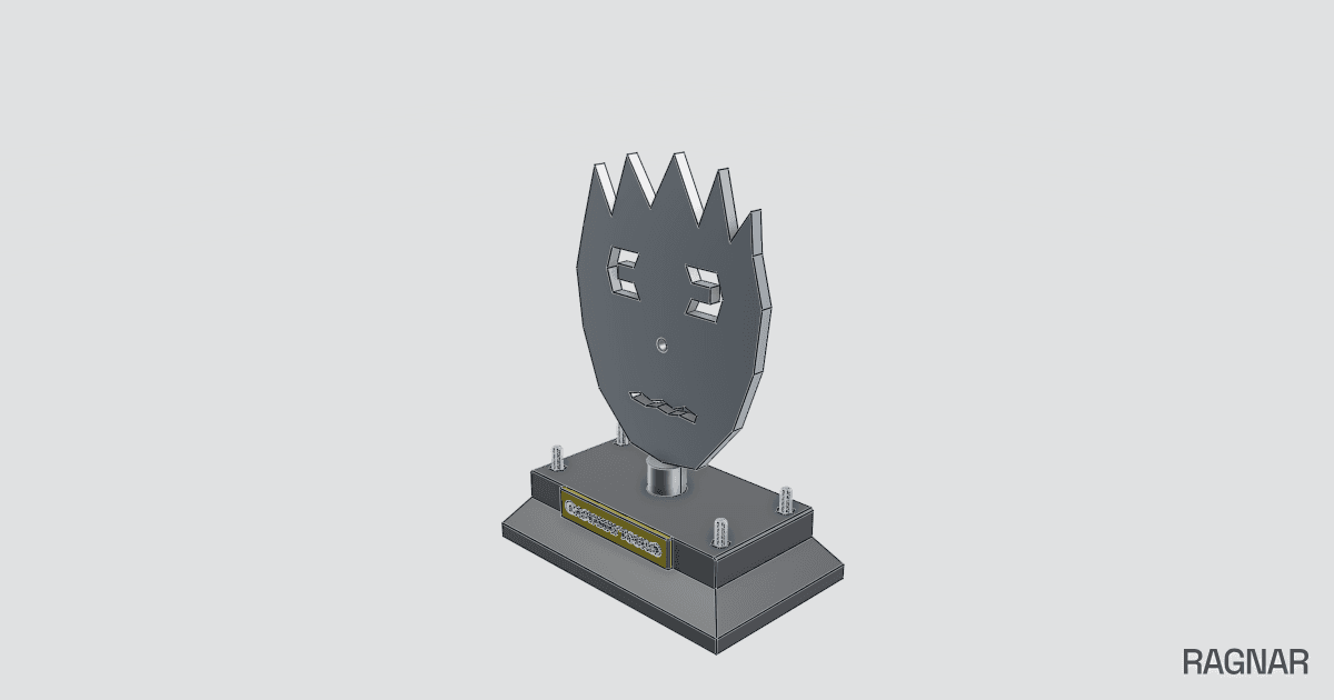 Commemorative Mask Trophy