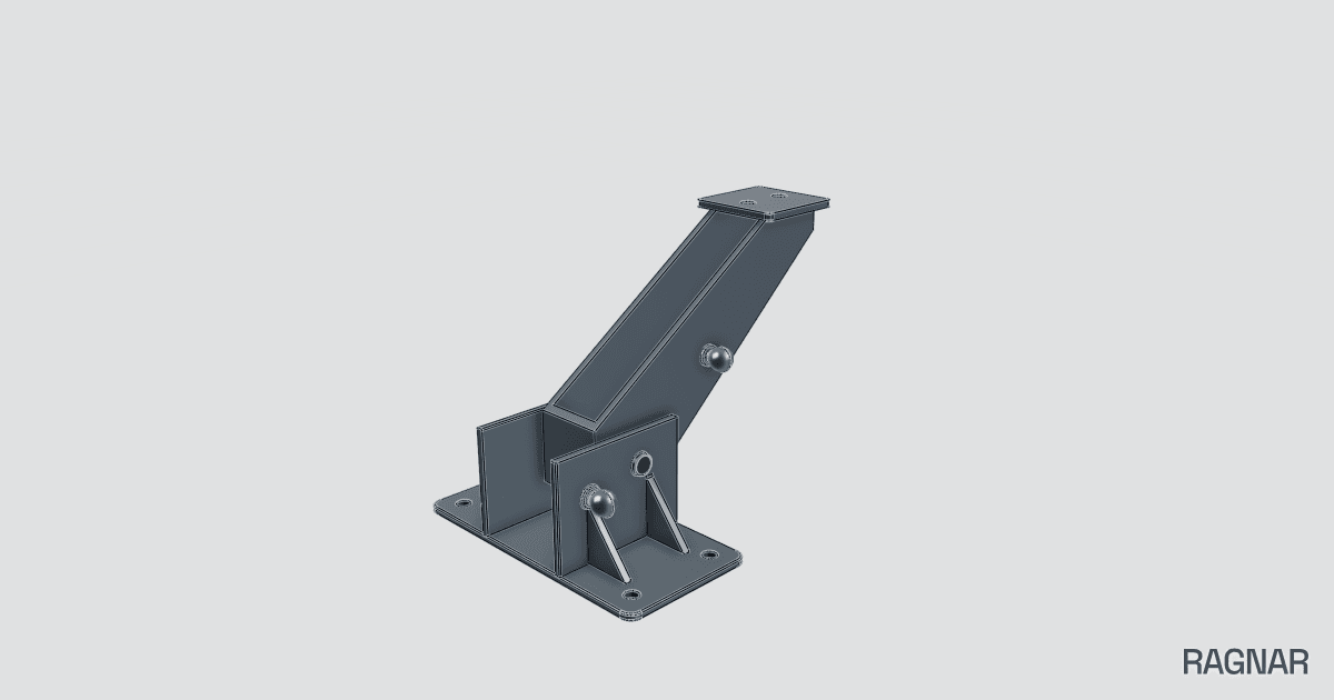 Trunk hinge bracket