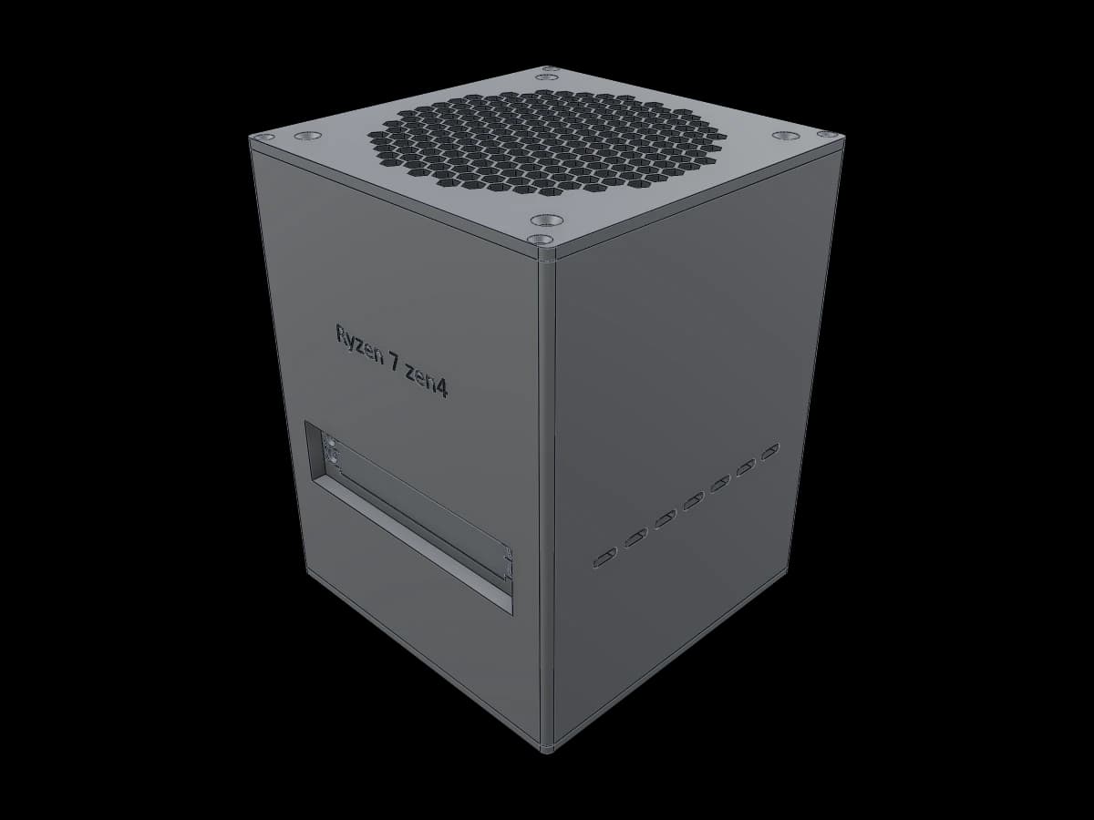 Modular Vertical PC Case