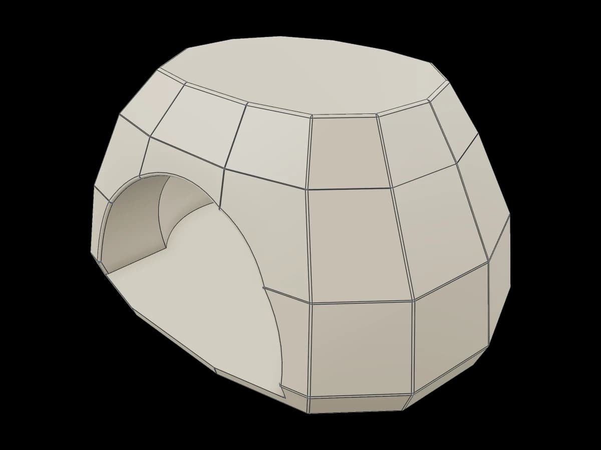 Stylized Rock Cave