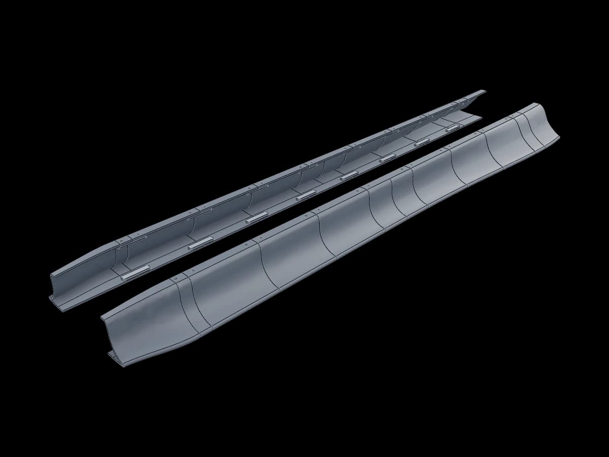 Abarth 500 Sideskirts