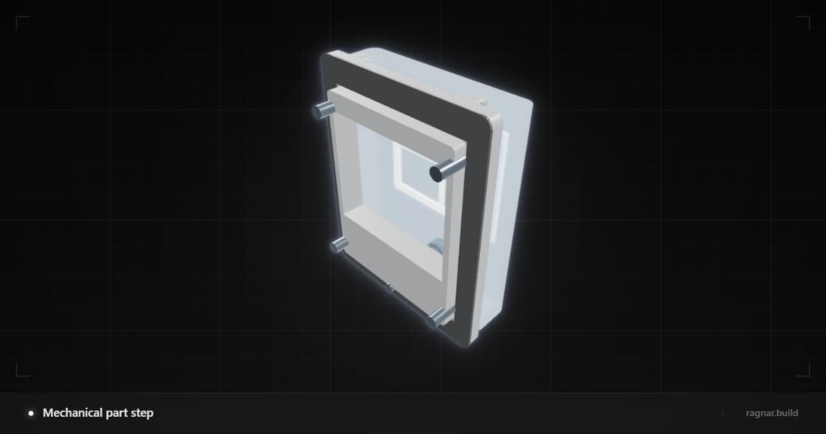 Mechanical part step