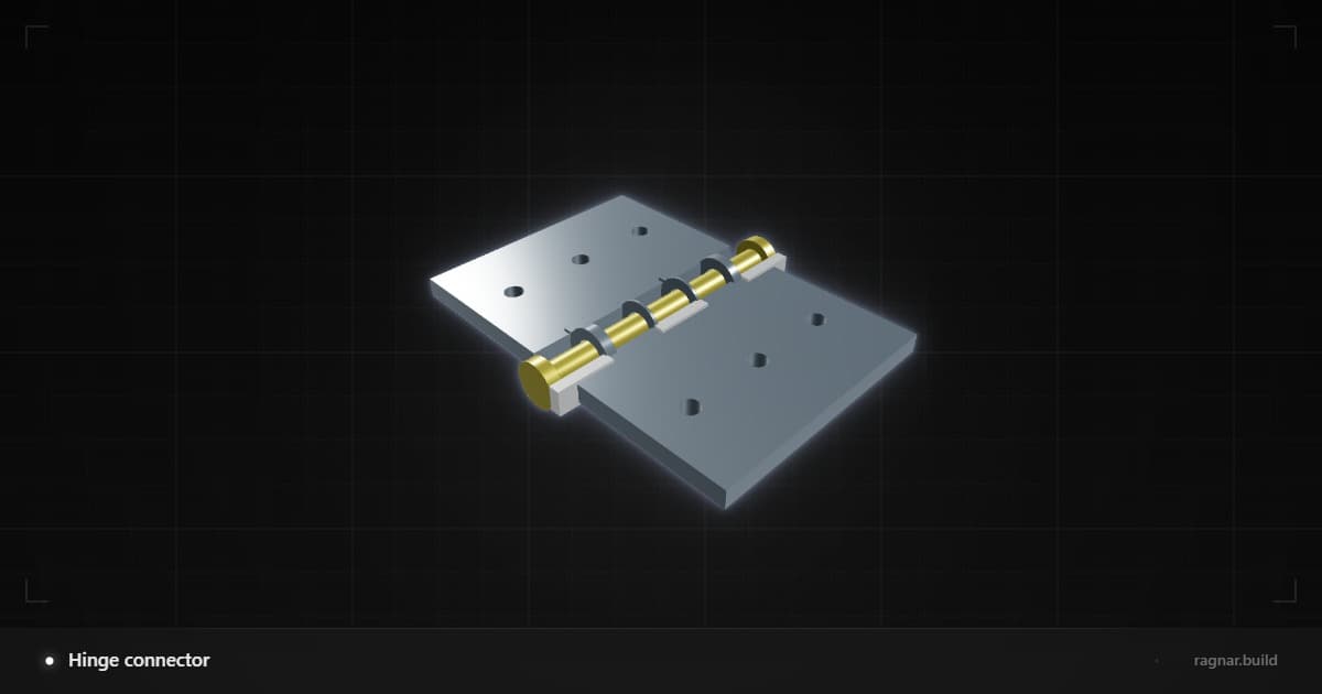 Hinge connector