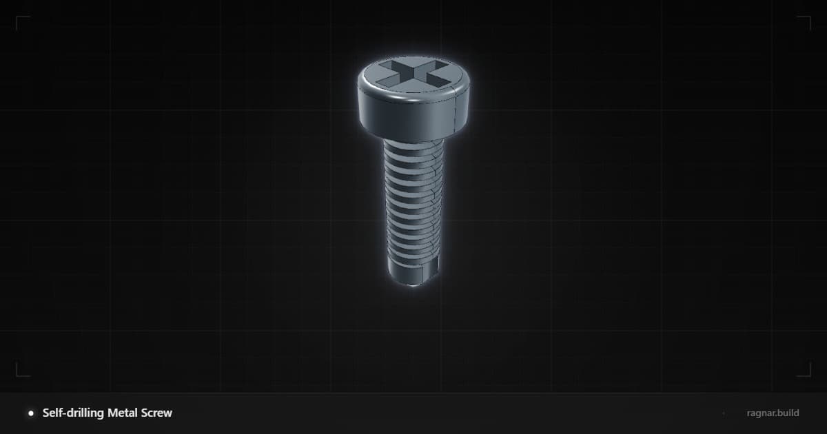 Self-drilling Metal Screw