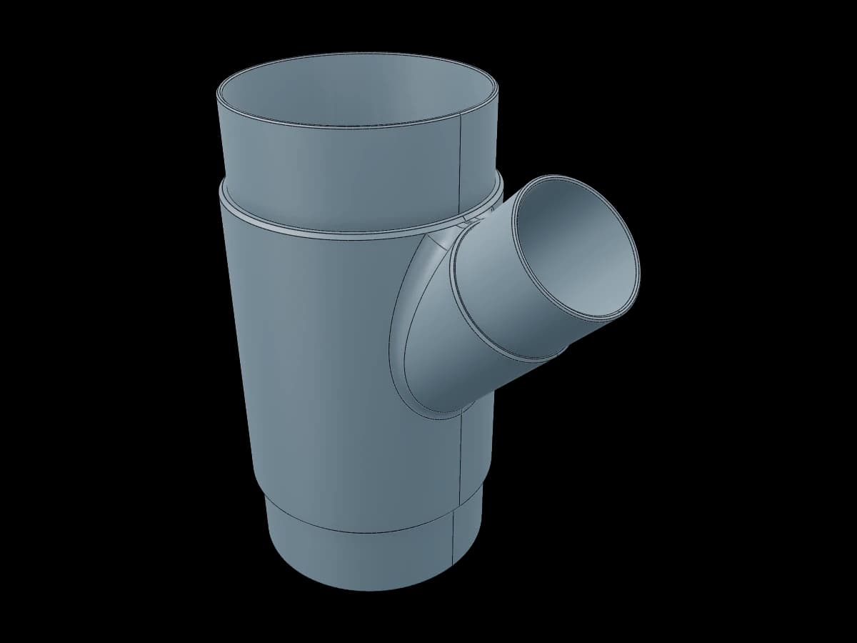 Ventilation Pipe Connector
