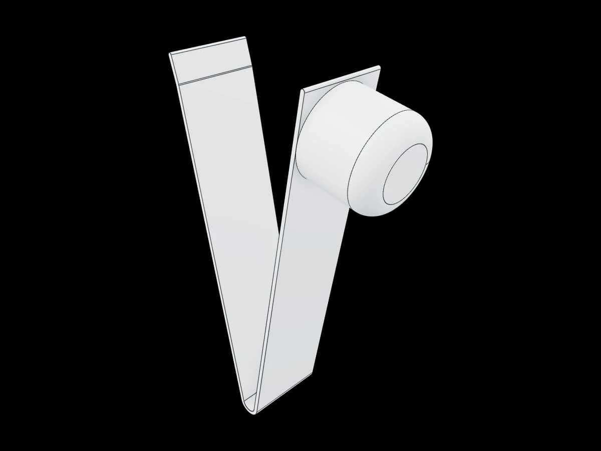 V Spring Clip