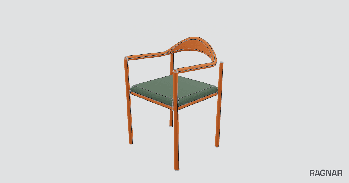 Chair Technical Drawing