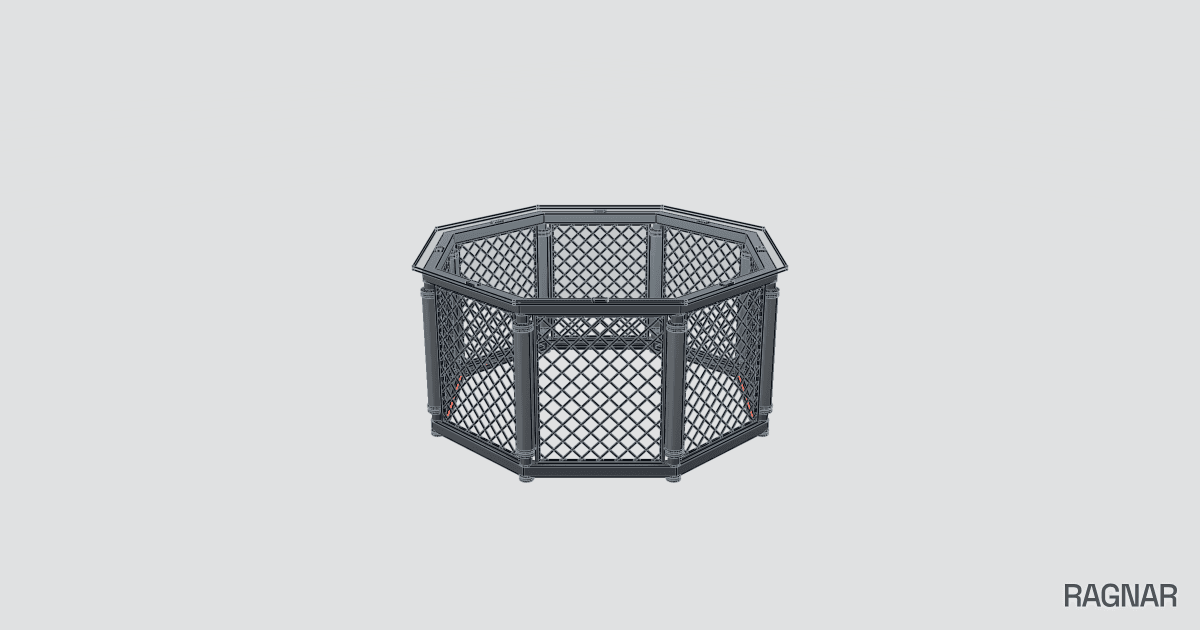 MMA Octagon Coffee Table