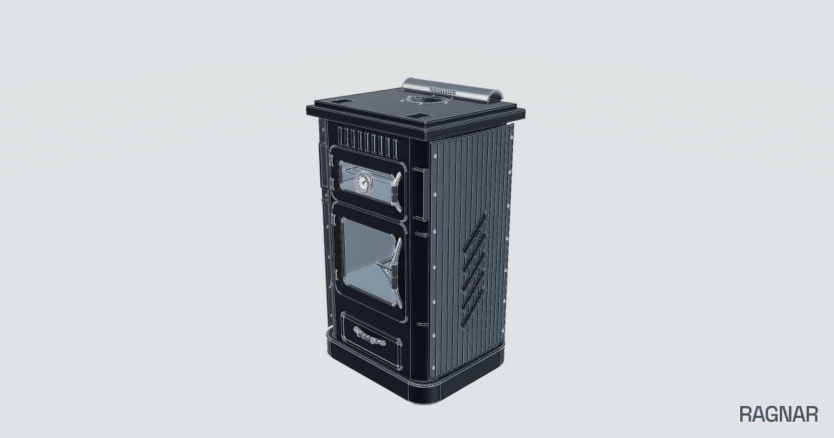 Modern Pellet Stove