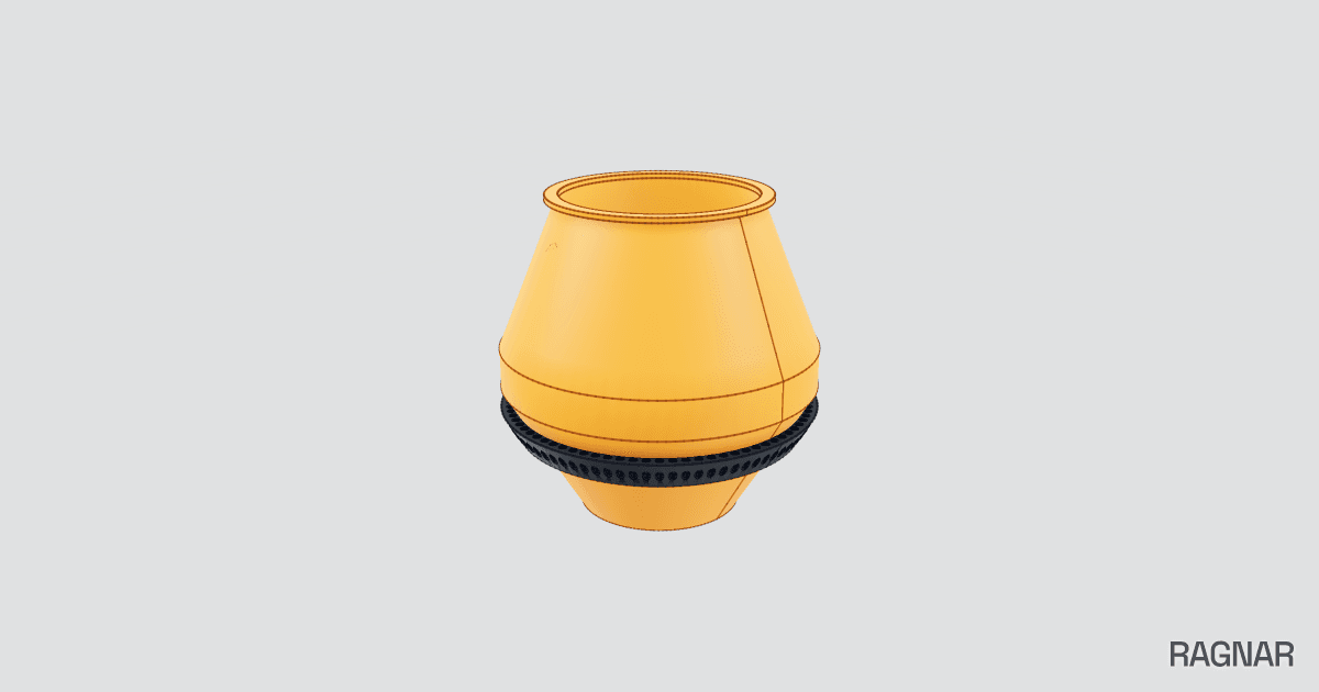 Concrete mixer drum