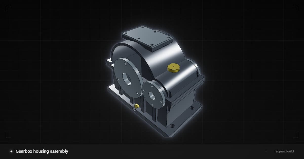 Industrial Gearbox Housing