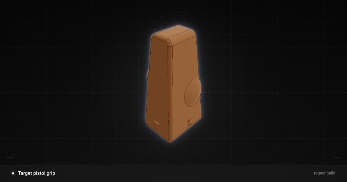 Ergonomic Pistol Grip