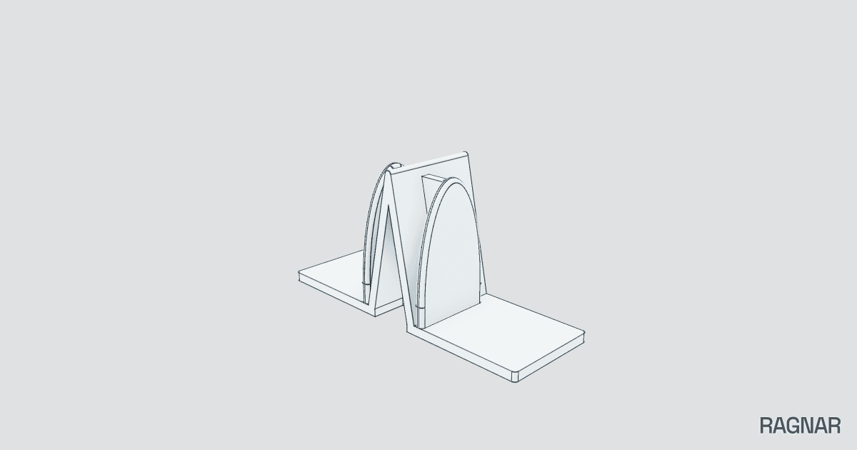 Plastic Shelf Divider