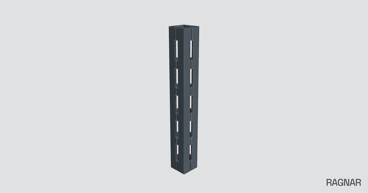Slotted Square Tube