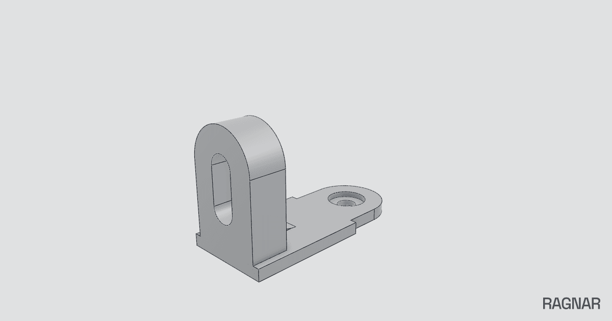 Mechanical bracket part