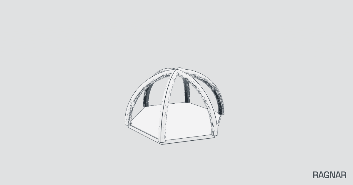 Hexagonal Arched Pavilion