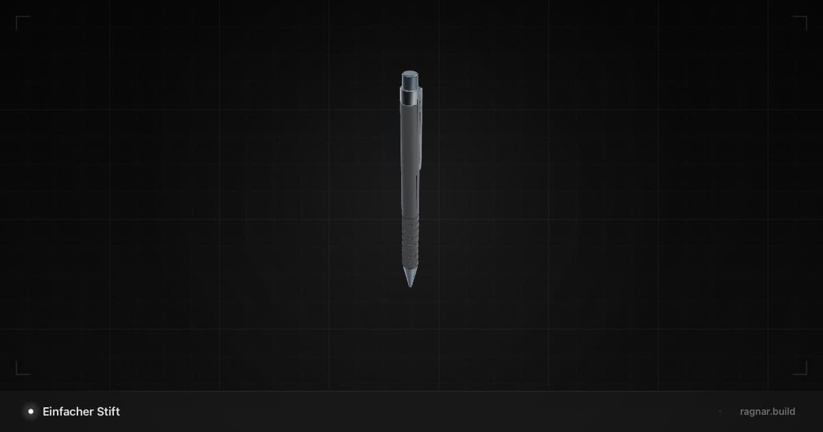 Retractable Ballpoint Pen