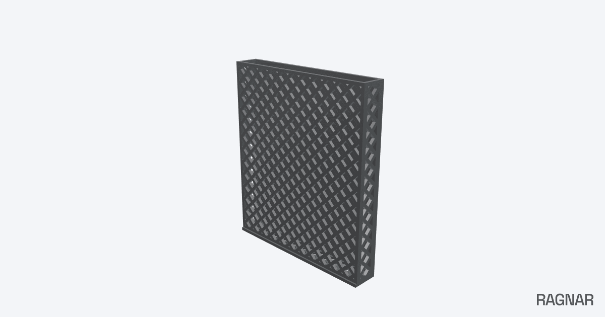 Vented storage box