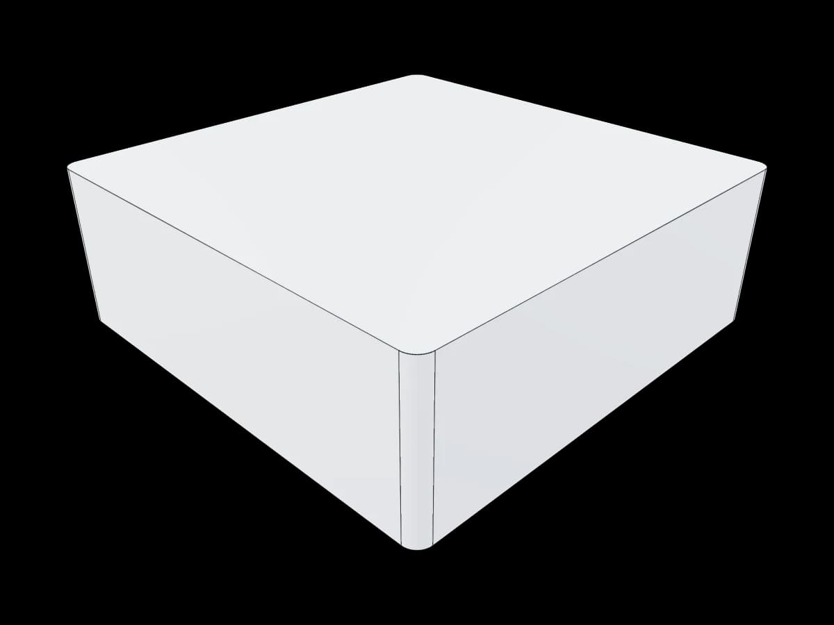 Small Radiused Cube