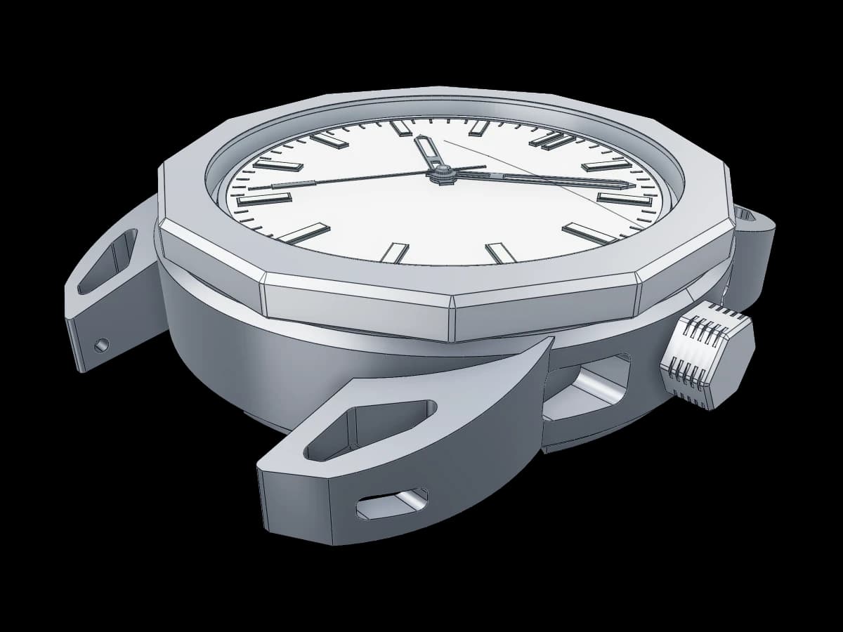 Tactical Titanium Watch Model