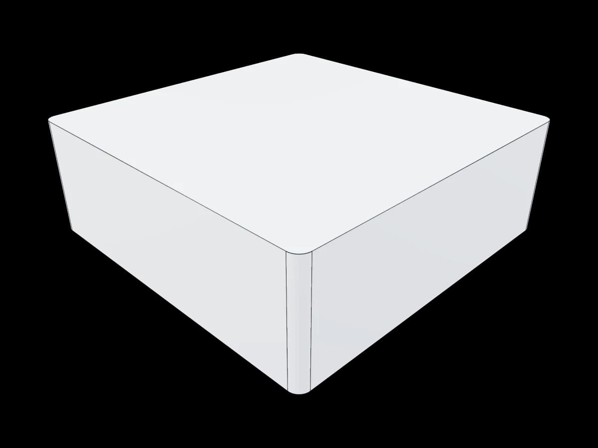 Small Radiused Cube