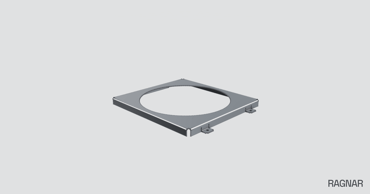 Aluminum fan shroud