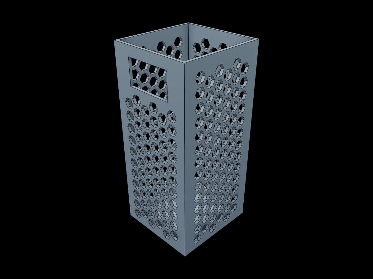 Honeycomb Electronics Enclosure