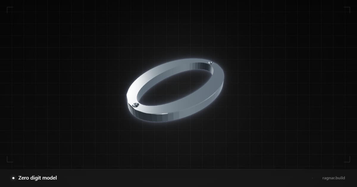 Zero digit model