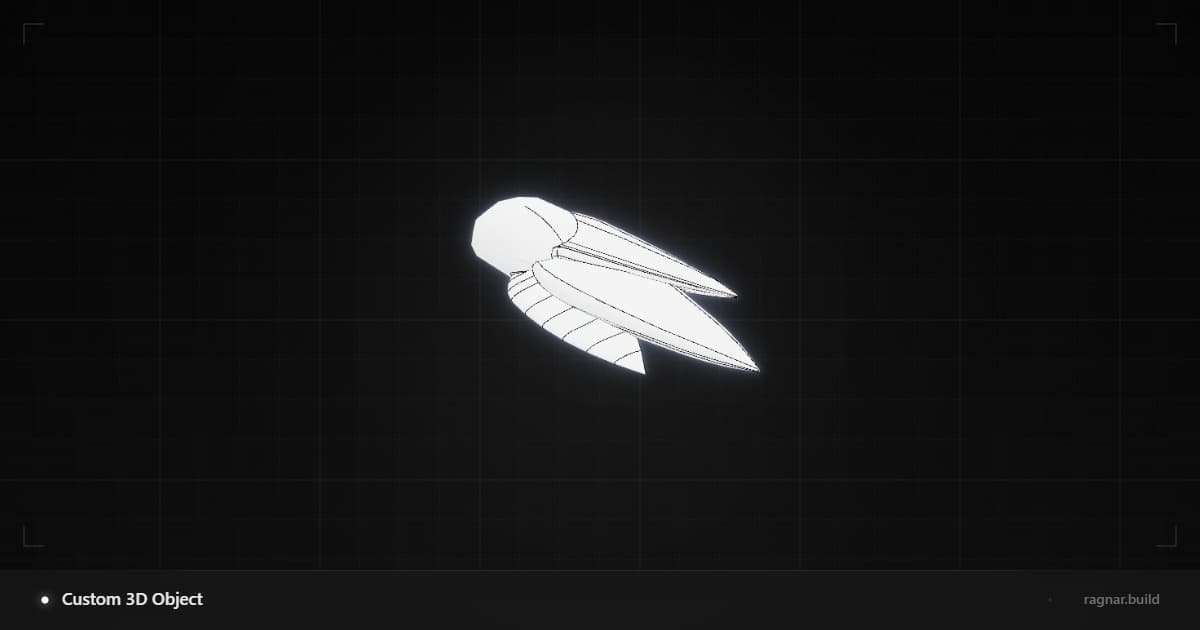 Cartoon Style Wing
