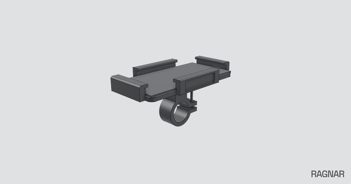 Bicycle phone holder