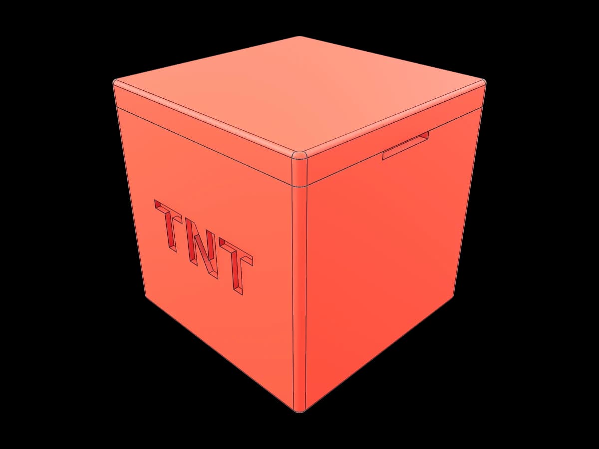 Openable Tnt Box