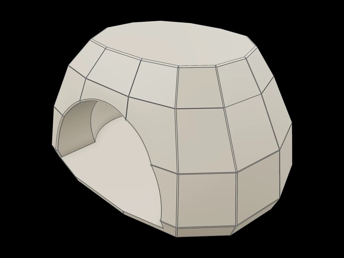 Stylized Rock Cave