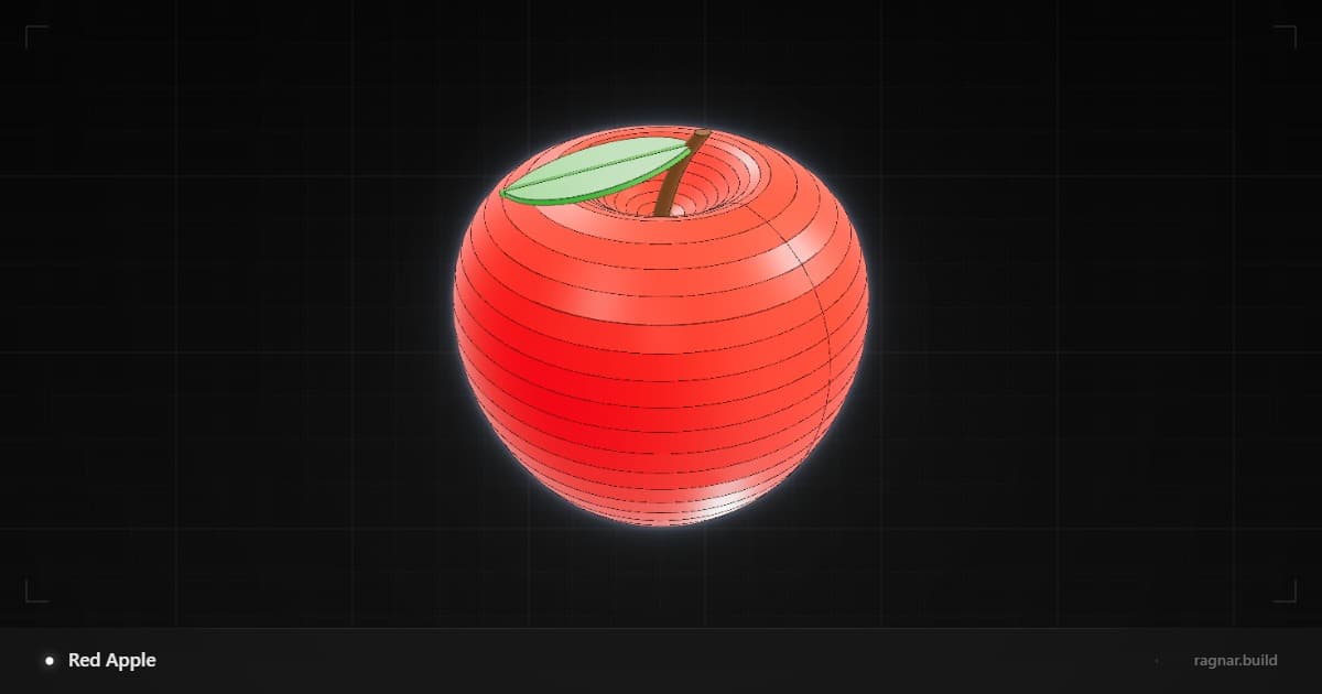 Red Apple Model