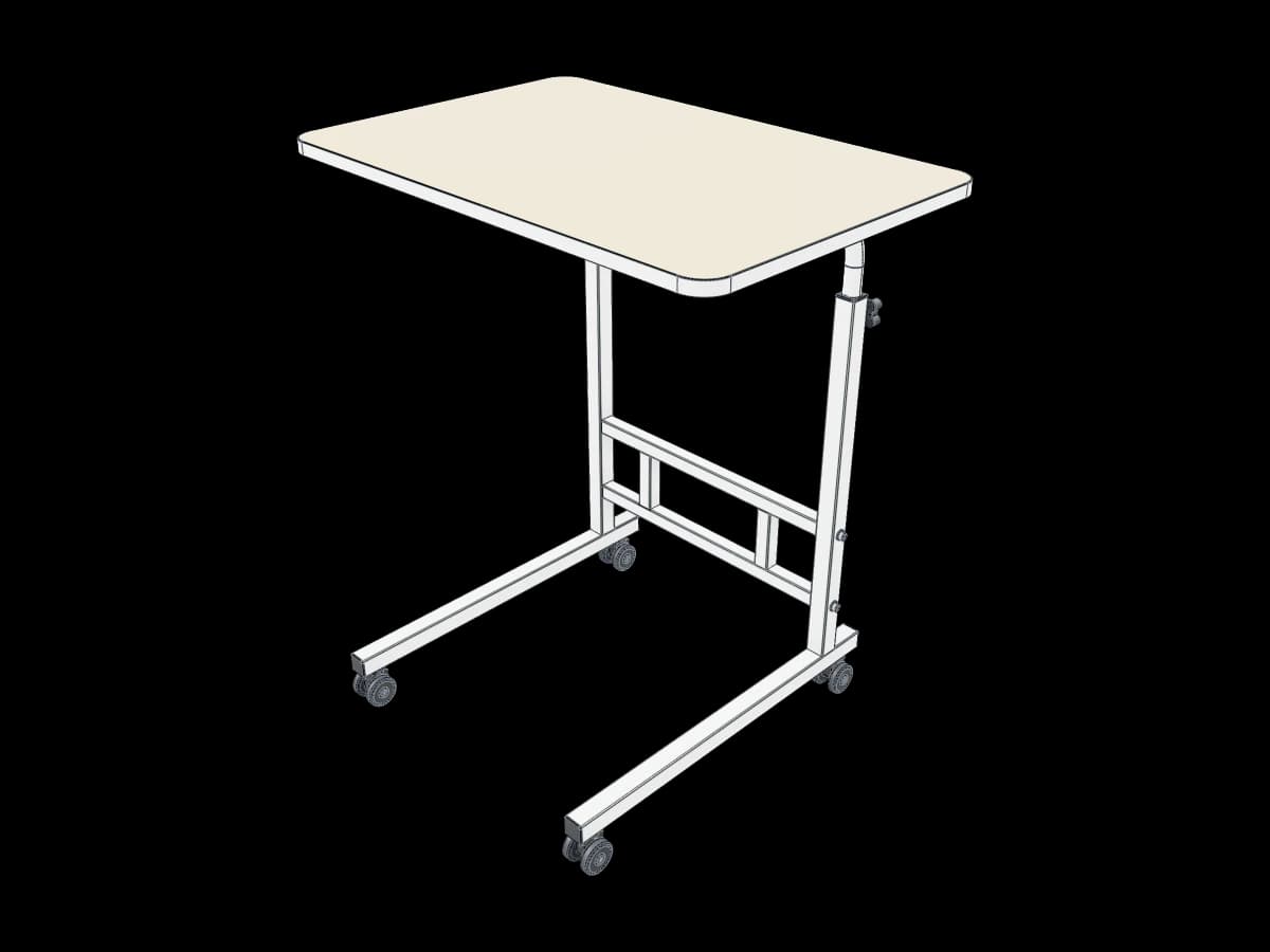 Mobile Bedside Laptop Table