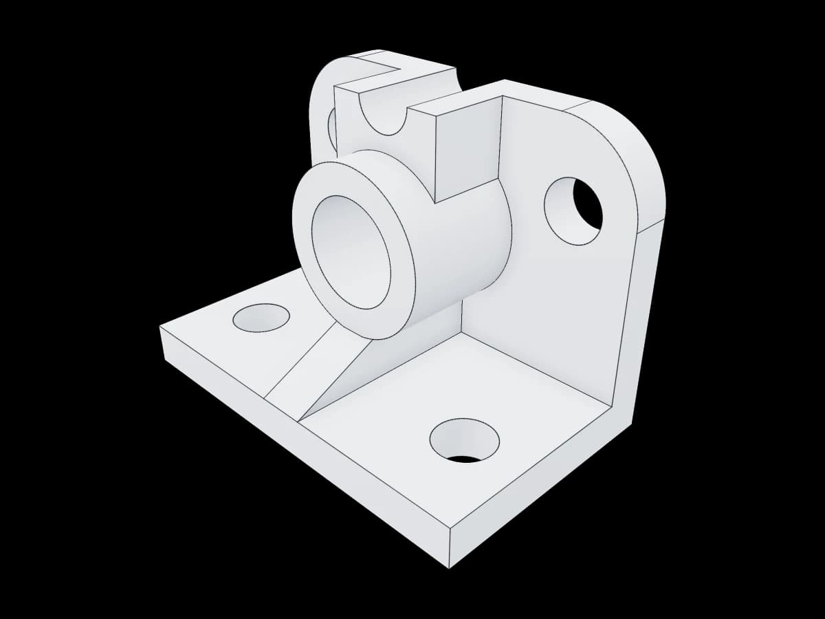 Industrial Bearing Bracket